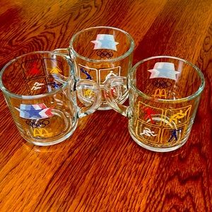 1984 Los Angeles Olympics McDonalds mugs